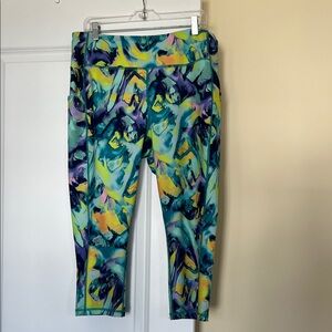 Tek Gear Vibrant Abstract Women's Joggers